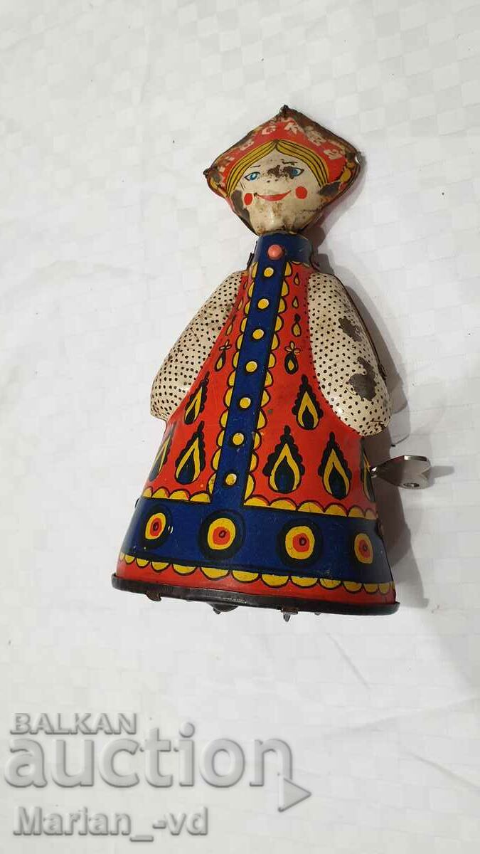 Mechanical Russian tin toy - 6 Mechanical Russian tin toy - 6
