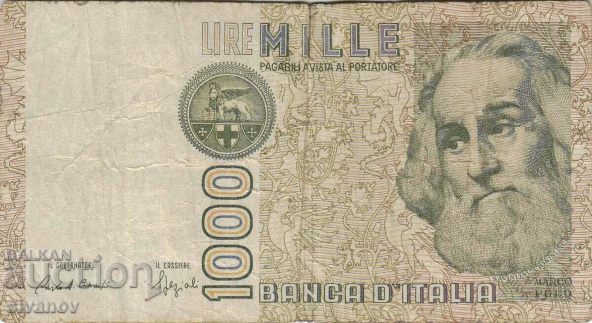 Italy 1000 Lire 1982 Banknote #5176 with price 2.49 BGN | € 1.27