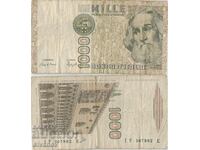 Италия 1000 лири 1982 година банкнота #5176