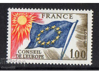 1976. France. Flag of Europe and the name of France.