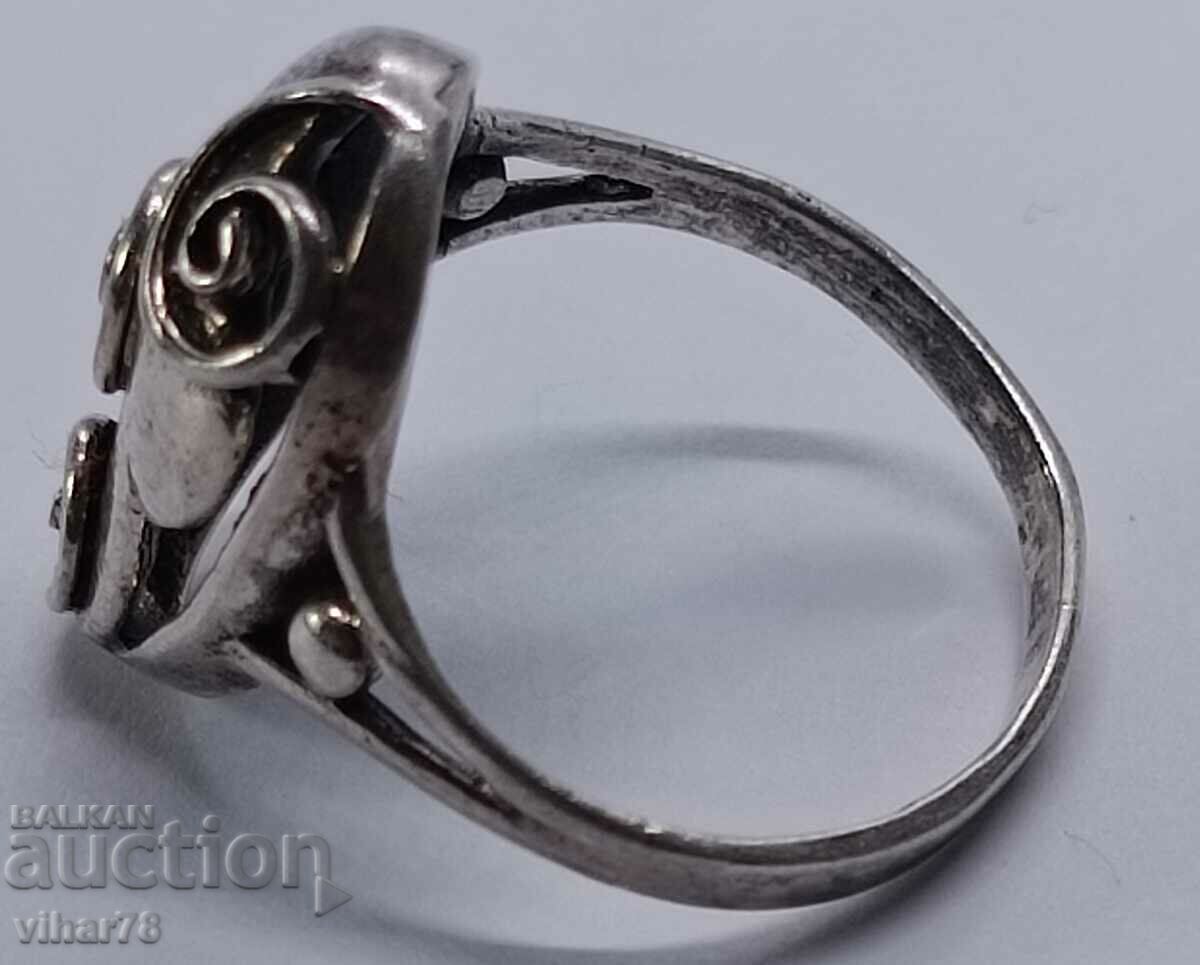 Silver ring - 5 Silver ring - 5