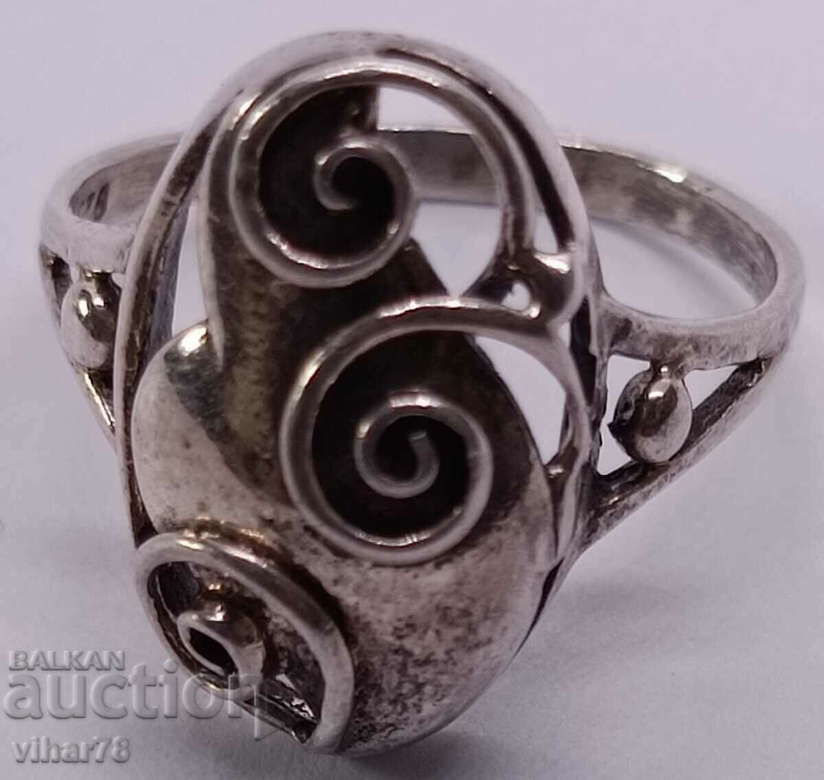 Сребърен  Пръстен