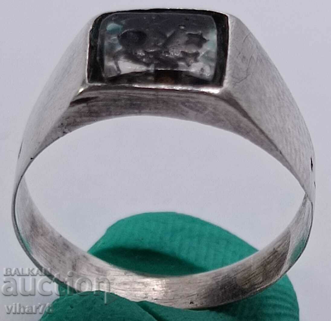 Ασημένιο δαχτυλίδι