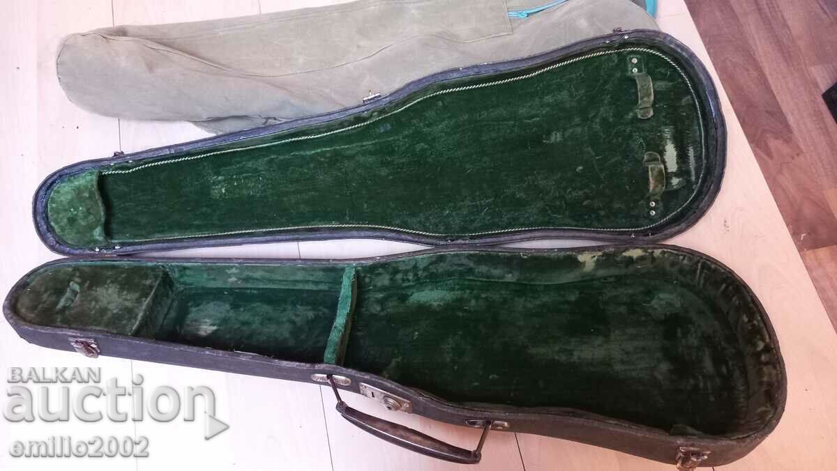 Auction Old violin case Auction Old violin case