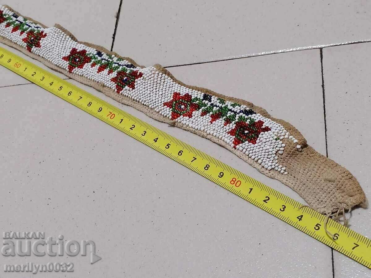 Costum de la începutul secolului XX cu centură cu mărgele - 5 Costum de la începutul secolului XX cu centură cu mărgele - 5