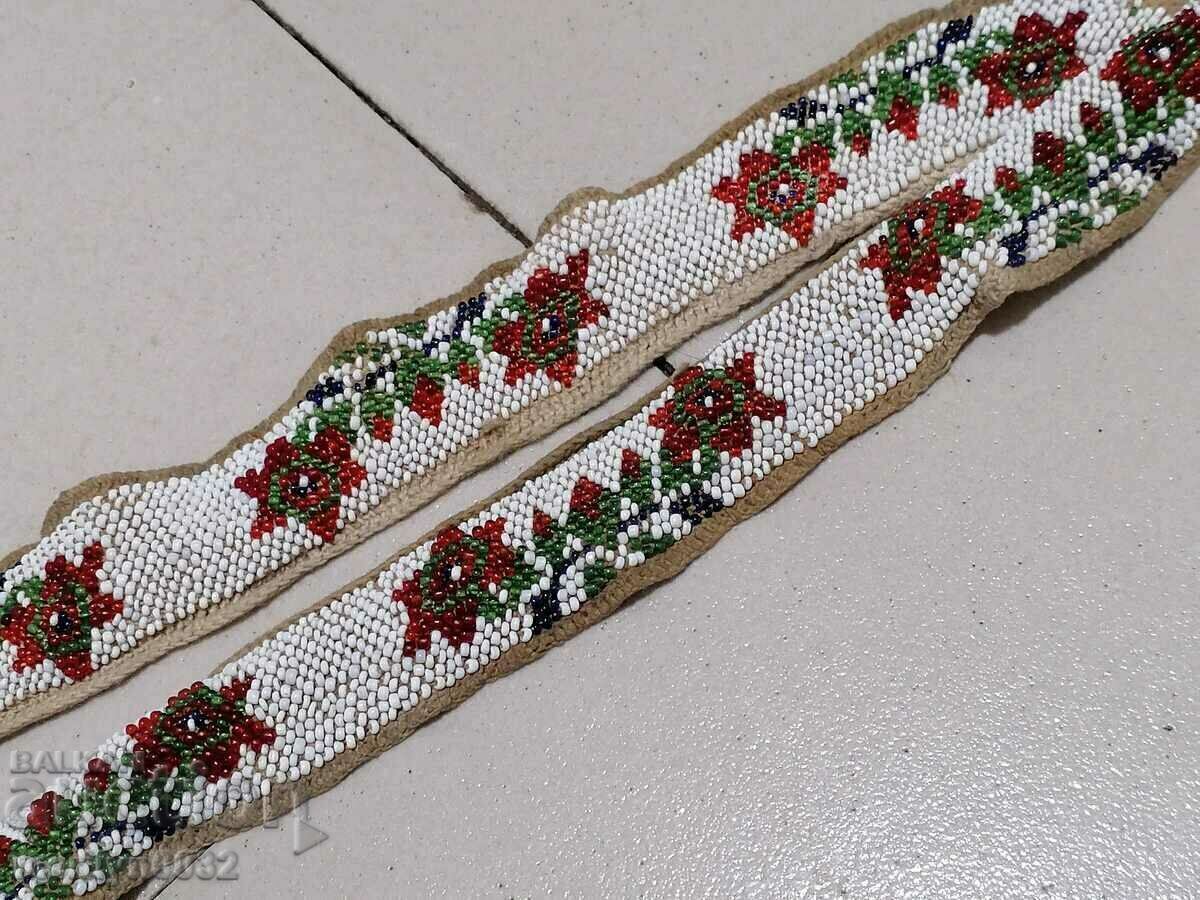 Costum de la începutul secolului XX cu centură cu mărgele - 6