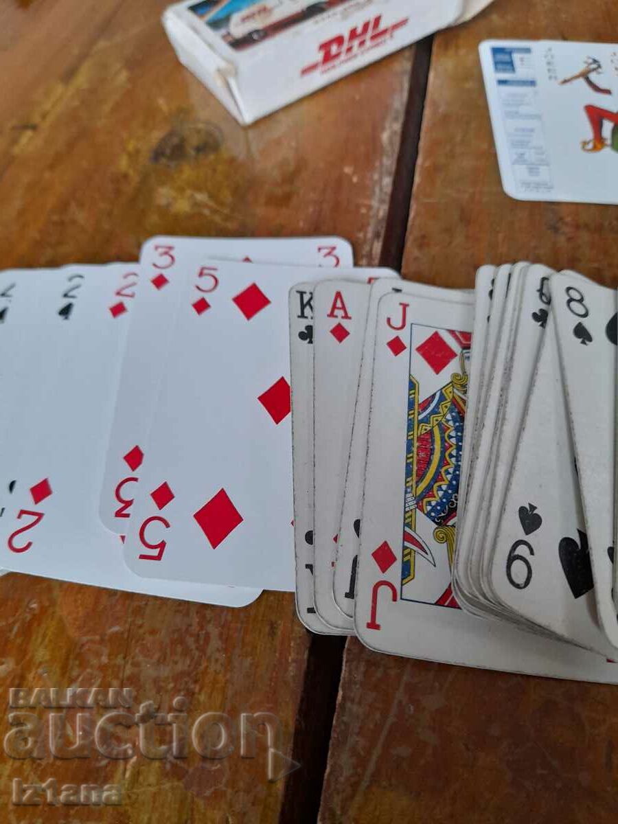 Auction Old DHL playing cards Auction Old DHL playing cards