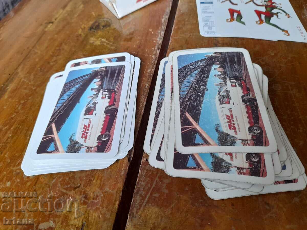 Old DHL playing cards - 5 Old DHL playing cards - 5