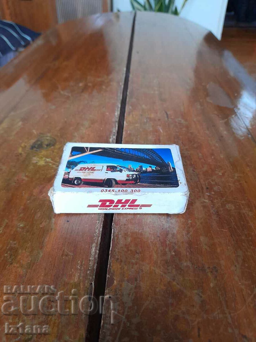 Old DHL playing cards