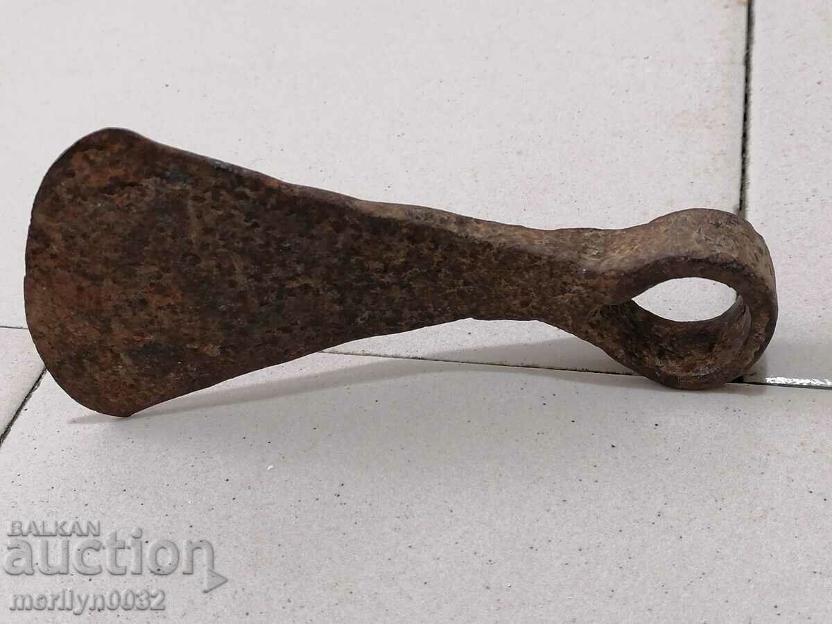 Old chapa agricultural tool hoe wrought iron - 5 Old chapa agricultural tool hoe wrought iron - 5