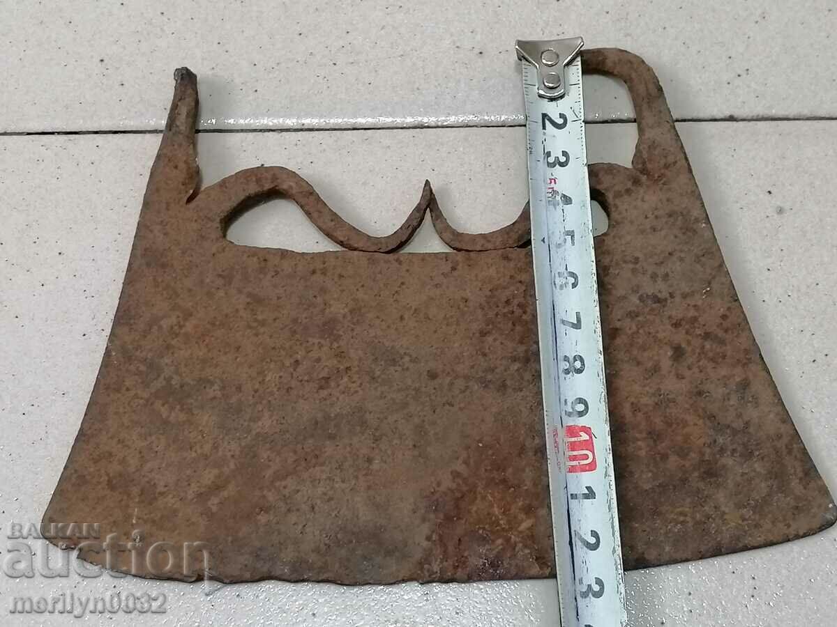 Old forged hatchet satyr ax ax without a shaft - 5 Old forged hatchet satyr ax ax without a shaft - 5