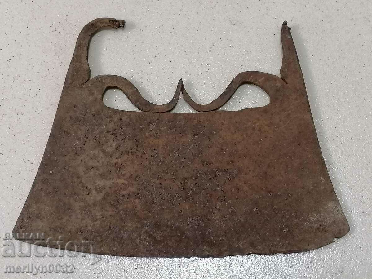 Old forged hatchet satyr ax ax without a shaft - 7 Old forged hatchet satyr ax ax without a shaft - 7