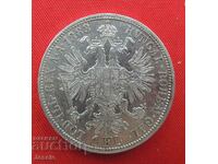 1 florin 1883 Austria-Hungary silver