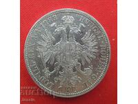 1 florin 1883 Austria-Hungary silver