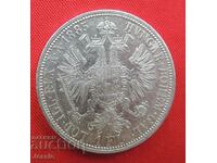1 florin 1885 Austria-Hungary silver