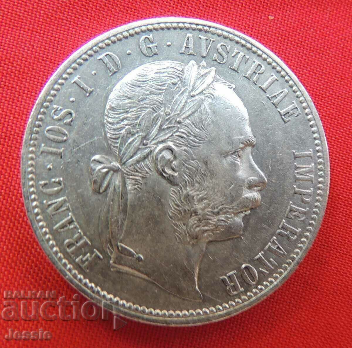 1 florin 1886 Austria-Hungary silver with price 83.40 BGN | € 42.64 1 florin 1886 Austria-Hungary silver with price 83.40 BGN | € 42.64