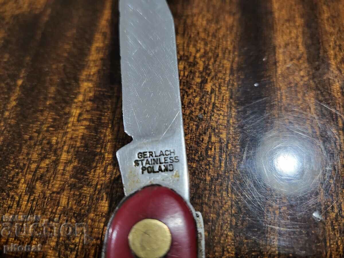 Delivery of GERLACH collectible folding knife