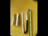 Ivory figurines and letter knives