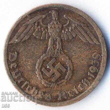 Germany - 1 Pfenning 1939 - A (Berlin) with price 1.60 BGN | € 0.82 Germany - 1 Pfenning 1939 - A (Berlin) with price 1.60 BGN | € 0.82