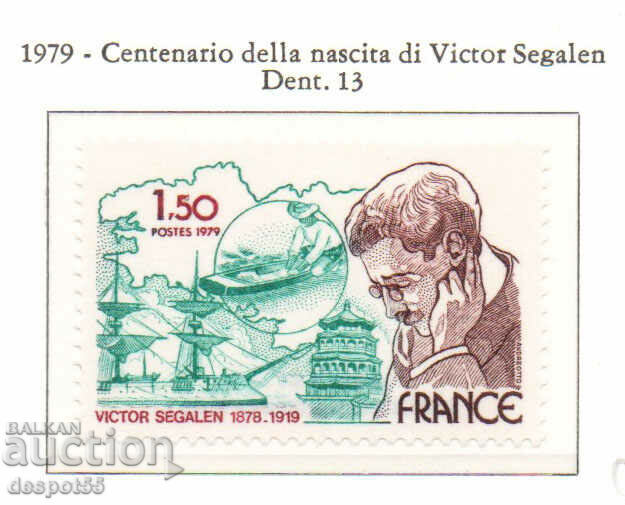1979. Franţa. 60 de ani de la moartea lui Victor Segalen.