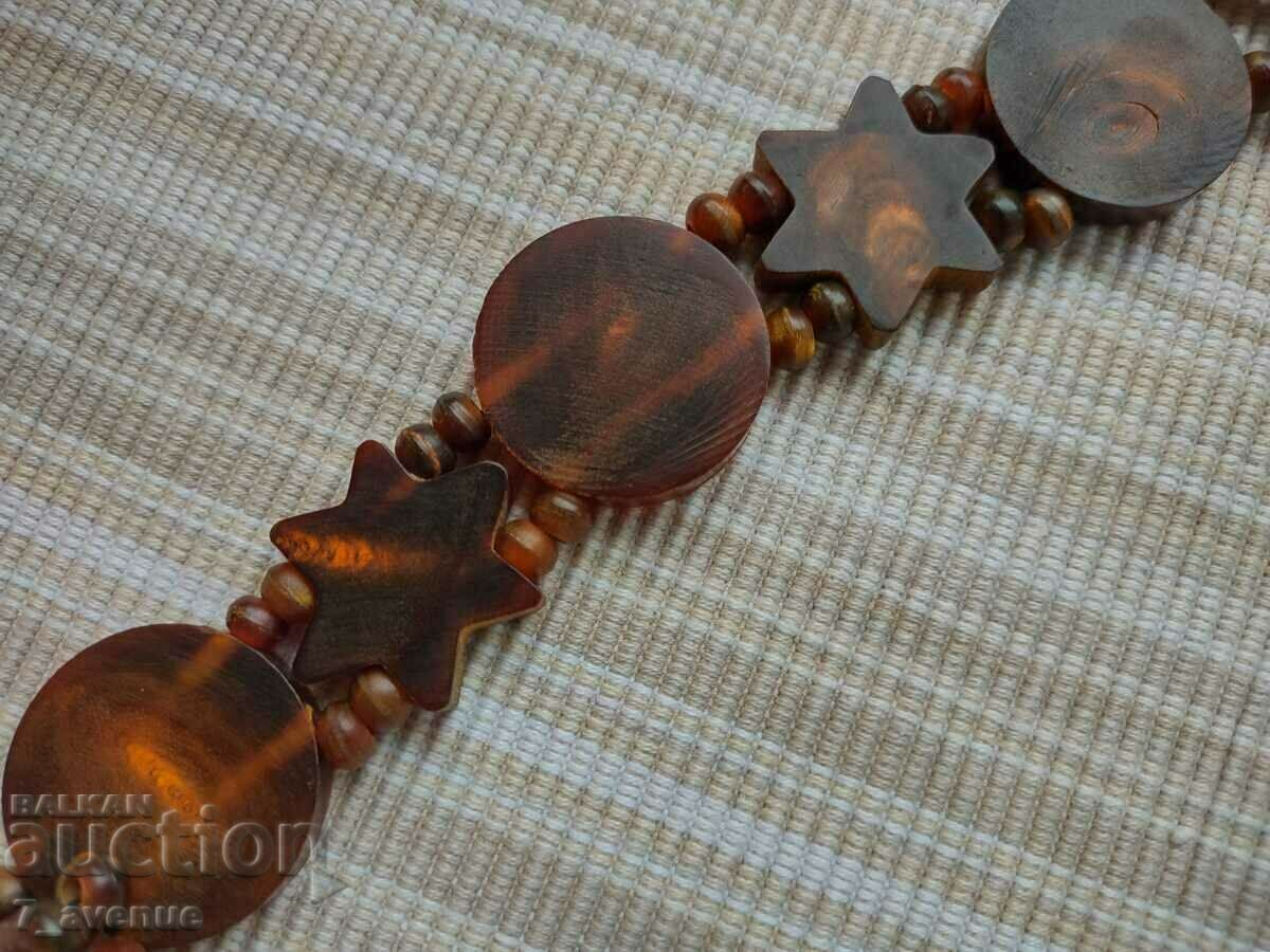 NECKLACE , 56 cm/2.5 cm, super modern Catalin? 11.12.23 - 5