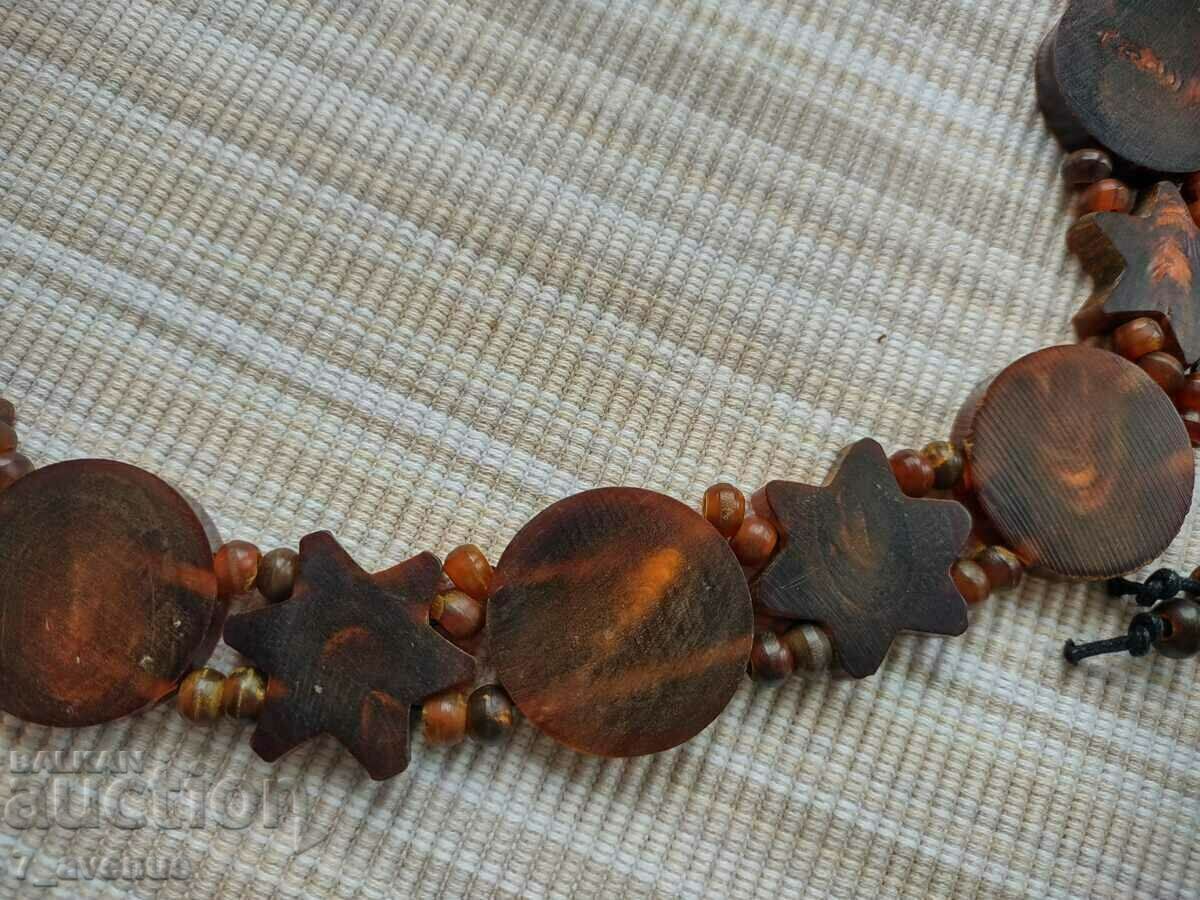 NECKLACE , 56 cm/2.5 cm, super modern Catalin? 11.12.23 - 7