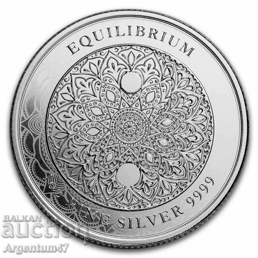 SILVER 1 OZ 2023 NIUE - EQUILIBRIUM