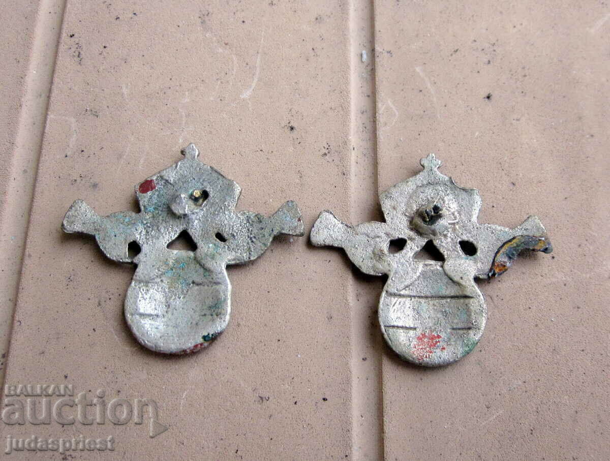 Παράδοση Βασιλείου της Βουλγαρίας Βουλγαρικά βασιλικά μονογράμματα με στέμμα