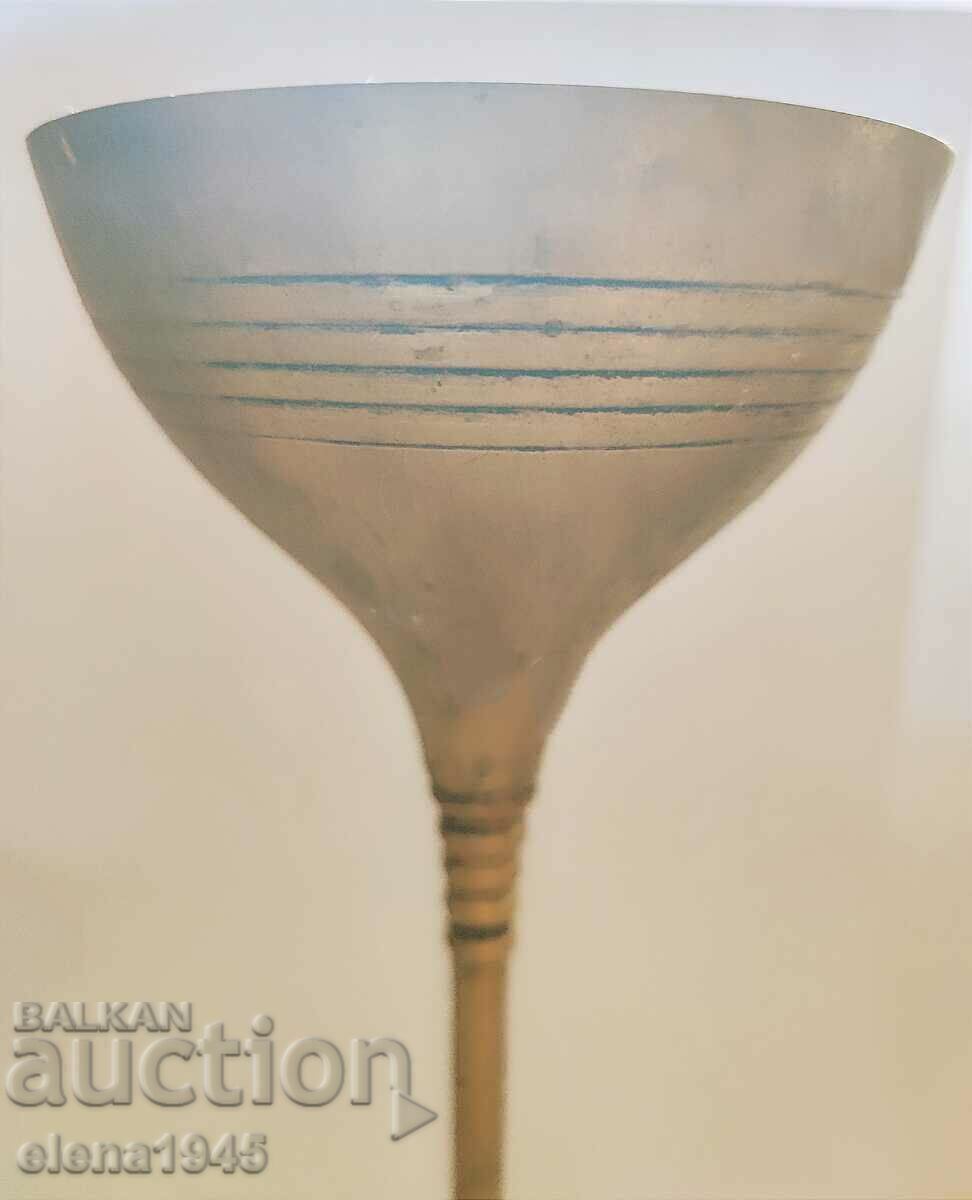 Auction Brass wine glasses Auction Brass wine glasses