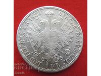 1 florin 1888 Austria-Hungary silver