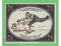 (¯`'•.¸NOTGELD (гр. Diepholz) 1921 UNC -75 пфенига¸.•'´¯)
