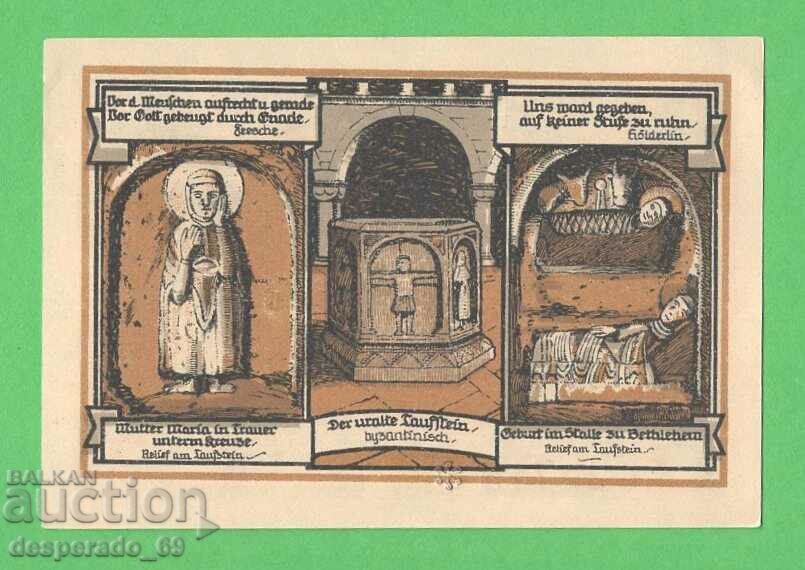 (¯`'•.¸NOTGELD (Gernrode) 1921 UNC -75 pfennig¸.•'´¯) with price 3.00 BGN | € 1.53 (¯`'•.¸NOTGELD (Gernrode) 1921 UNC -75 pfennig¸.•'´¯) with price 3.00 BGN | € 1.53