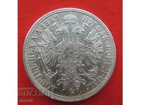 1 florin 1889 Austria-Hungary silver