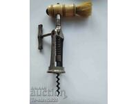 19th century Antique corkscrew - bone handle