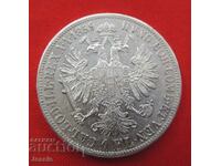 1 флорин 1859 B Австроунгария сребро