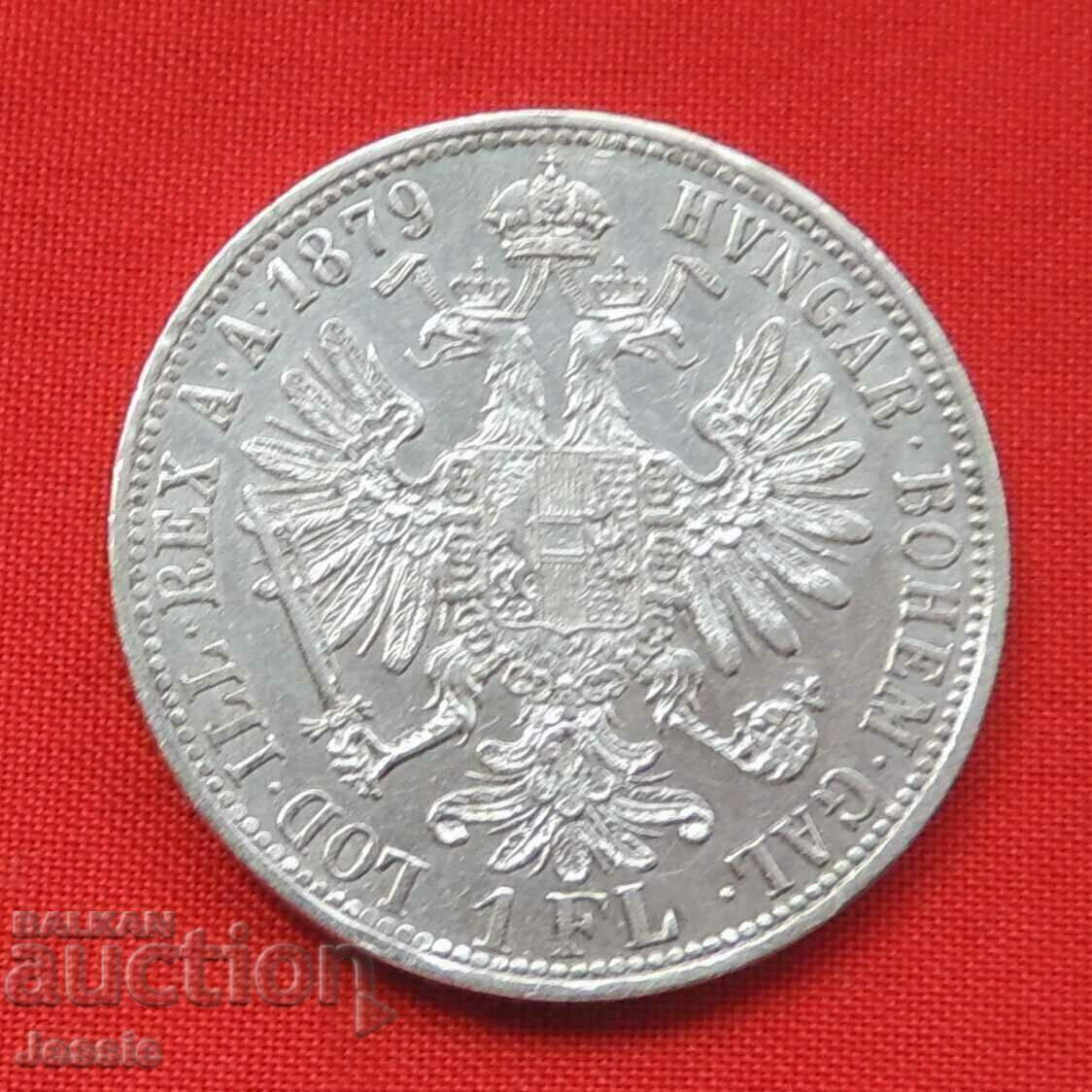 1 florin 1879 Austria-Hungary silver COMPARE AND APPRAISE! with price 88.90 BGN | € 45.45 1 florin 1879 Austria-Hungary silver COMPARE AND APPRAISE! with price 88.90 BGN | € 45.45
