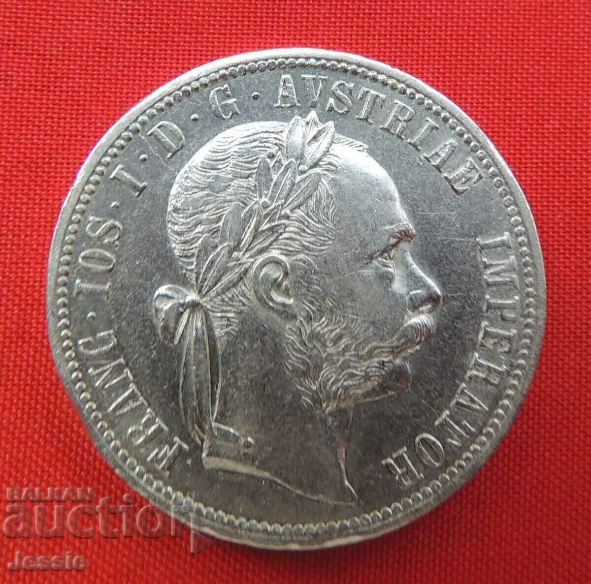 Auction 1 florin 1879 Austria-Hungary silver COMPARE AND APPRAISE! Auction 1 florin 1879 Austria-Hungary silver COMPARE AND APPRAISE!