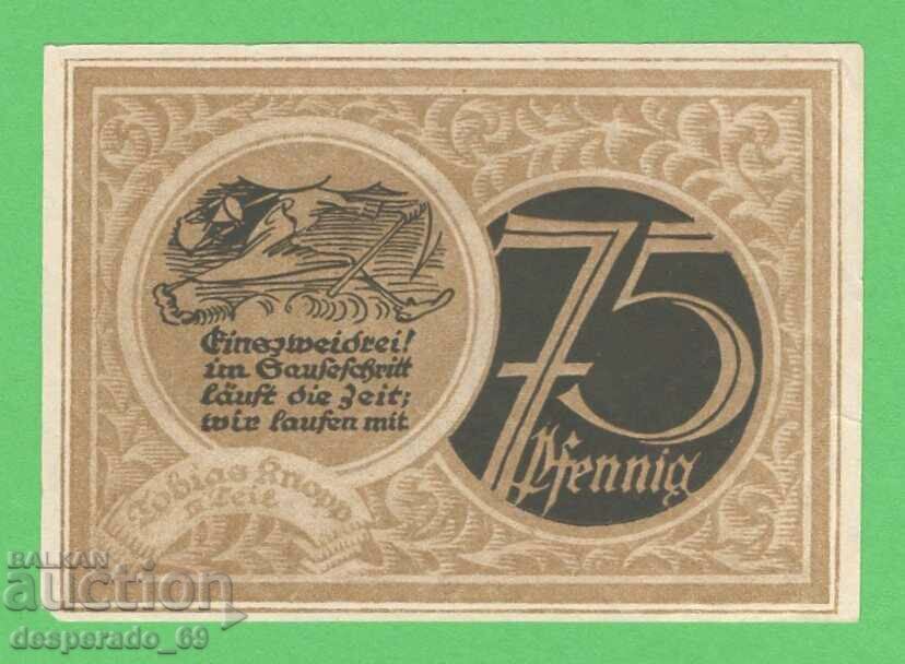 (¯`'•.¸NOTGELD (city Stolzenau) 1921 -75 pfennig¸.•'´¯) with price 2.00 BGN | € 1.02 (¯`'•.¸NOTGELD (city Stolzenau) 1921 -75 pfennig¸.•'´¯) with price 2.00 BGN | € 1.02