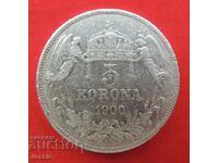 5 Корона 1900 KB Австро - Унгария / за Унгария / сребро