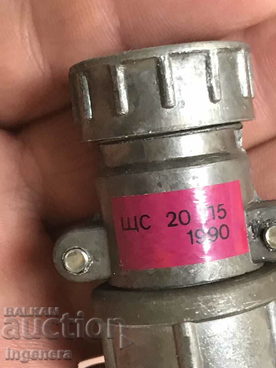 COUPLING CONNECTOR METAL BAKELITE MILITARY PRODUCT-4 PCS. with price 13.00 BGN | € 6.65 COUPLING CONNECTOR METAL BAKELITE MILITARY PRODUCT-4 PCS. with price 13.00 BGN | € 6.65