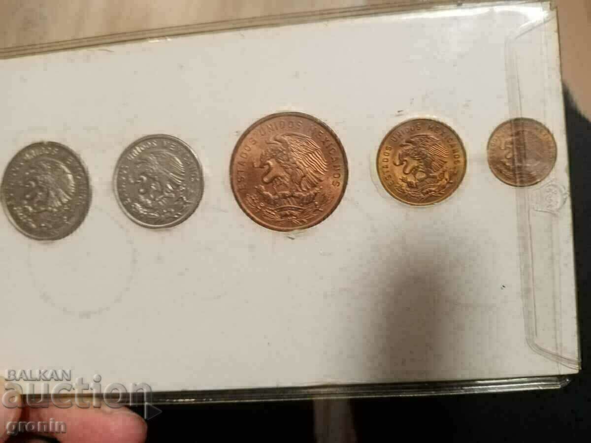 Delivery of Silver, Mexico 1964, gloss with document, lot of coins Delivery of Silver, Mexico 1964, gloss with document, lot of coins