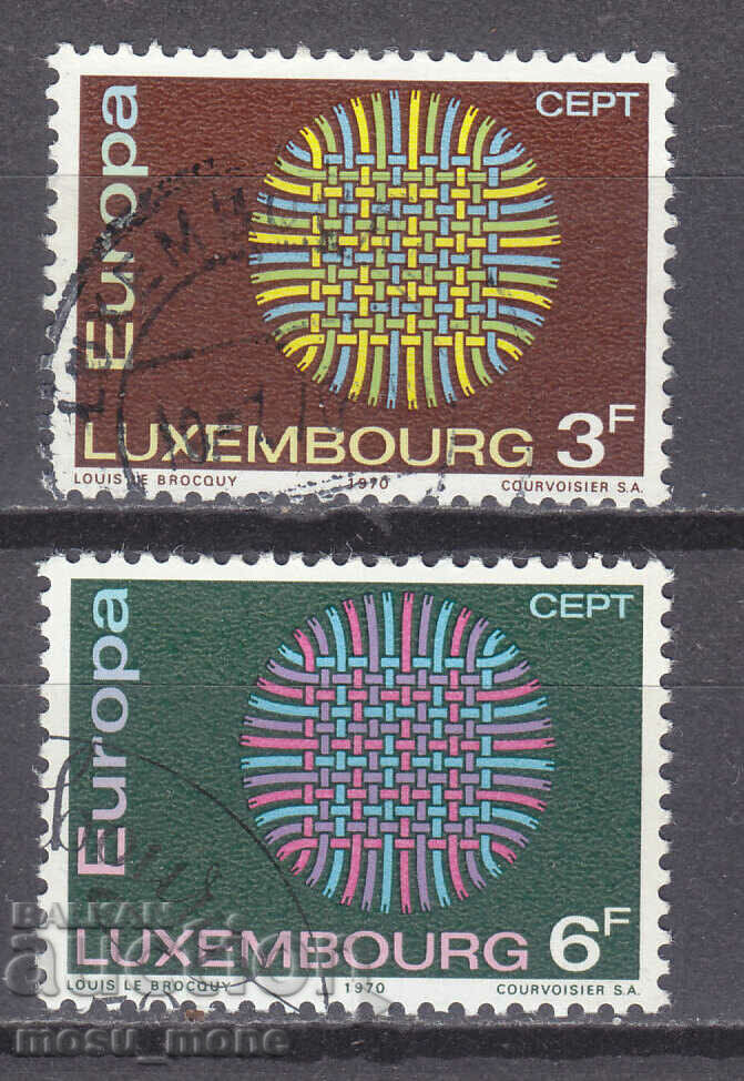 Europe SEP 1970 Luxembourg