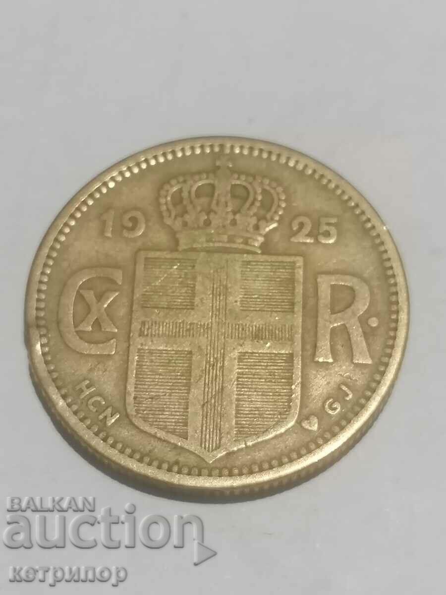 2 kroons Iceland 1925 with price 16.00 BGN | € 8.18 2 kroons Iceland 1925 with price 16.00 BGN | € 8.18