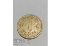 1 coroană Islanda 1925