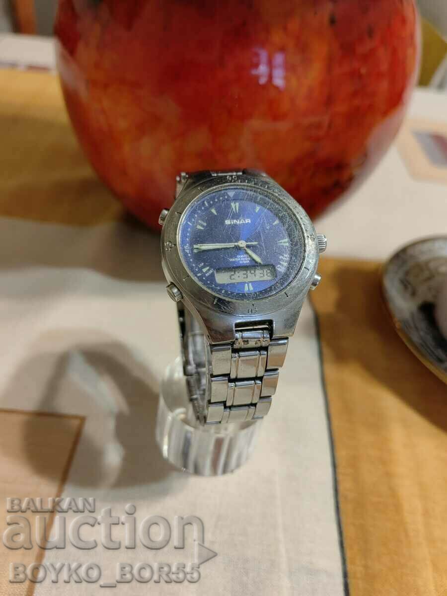 Rare Men's Wristwatch SINAR with MIYOTA Movement with price 65.00 BGN | € 33.23 Rare Men's Wristwatch SINAR with MIYOTA Movement with price 65.00 BGN | € 33.23