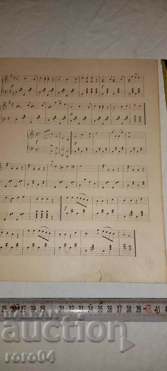 FOLK MUSIC - No. 3 - 1889 - 5 FOLK MUSIC - No. 3 - 1889 - 5