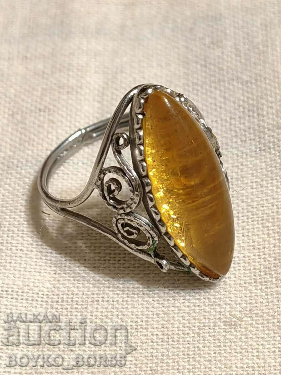 Auction Rare Russian Soc USSR Ladies Melchior Rings with Ambers Auction Rare Russian Soc USSR Ladies Melchior Rings with Ambers