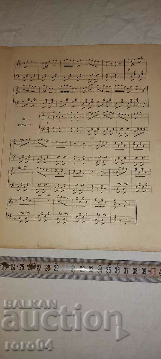 FOLK MUSIC - No. 4 - 1889 - 6 FOLK MUSIC - No. 4 - 1889 - 6