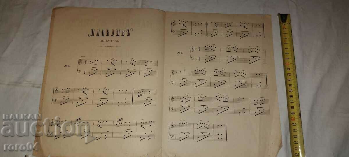 Licitație MUZICA PUBLICA - Nr. 5 - 1889