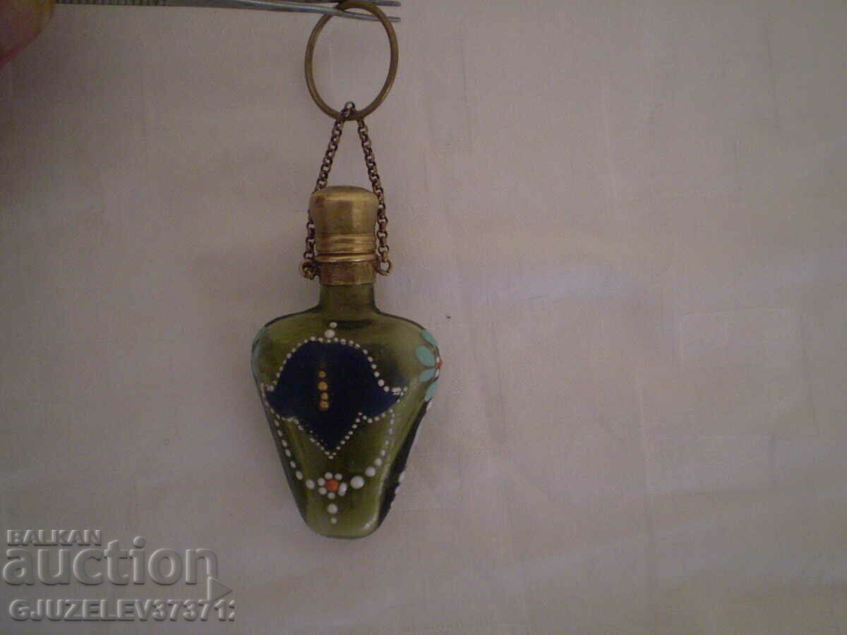 Collectible miniature perfume bottle with enamel with price 450.00 BGN | € 230.08 Collectible miniature perfume bottle with enamel with price 450.00 BGN | € 230.08